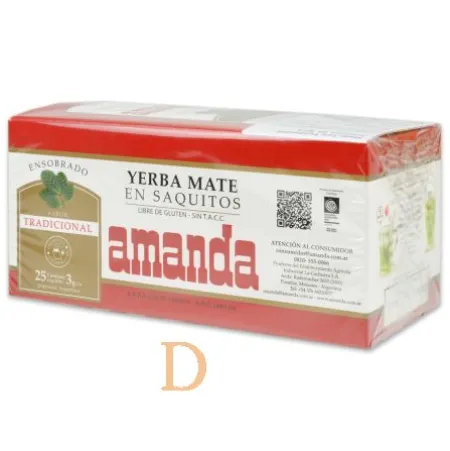 Amanda - Teebeutel - 25 - Mate Tee aus Argentinien