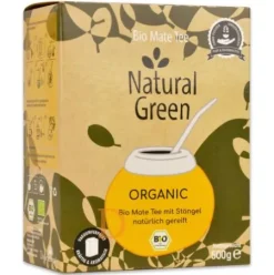 Bio Mate Tee - Natural Green ORGANIC 500g - Mate Tee mit Stängel (natürlich gereift & ungeräuchert) VAKUUMVERPACKT