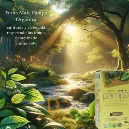 Bio Mate Tee - Pampa 3 x 500g - Mate Tee aus Argentinien (ungeräuchert)