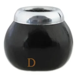 Calabaza Negro con virola aluminio