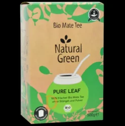 Geschenkset Natural Green DUO + Mate Zubehör Edelstahl