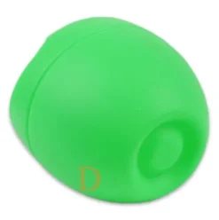 Mate Becher Silikon Delicatino GRÜN - mit Bombilla Cuchara 15,5cm (Extra flexibel)