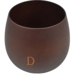 Mate Becher "Wooden Deluxe" - dunkelbraun (Holzmate)