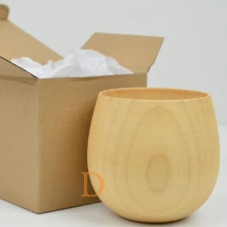 Mate Becher "Wooden Deluxe" - hell/natur (Holzmate)