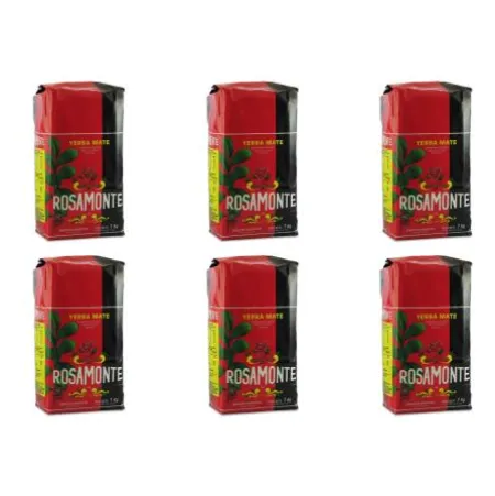Rosamonte - Mate Tee aus Argentinien 6 x 1kg