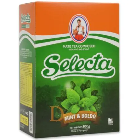 Selecta Menta y Boldo - Mate Tee aus Paraguay 500g