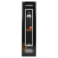 Termo Edelstahl LUMINOX - SCHWARZ 1L (Lumilagro Thermoskanne für Mate Tee)